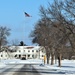 American Flag and Fort McCoy