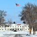 American Flag and Fort McCoy