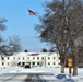 American Flag and Fort McCoy