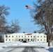 American Flag and Fort McCoy