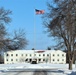 American Flag and Fort McCoy