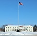 American Flag and Fort McCoy