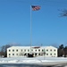 American Flag and Fort McCoy