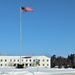 American Flag and Fort McCoy