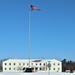 American Flag and Fort McCoy