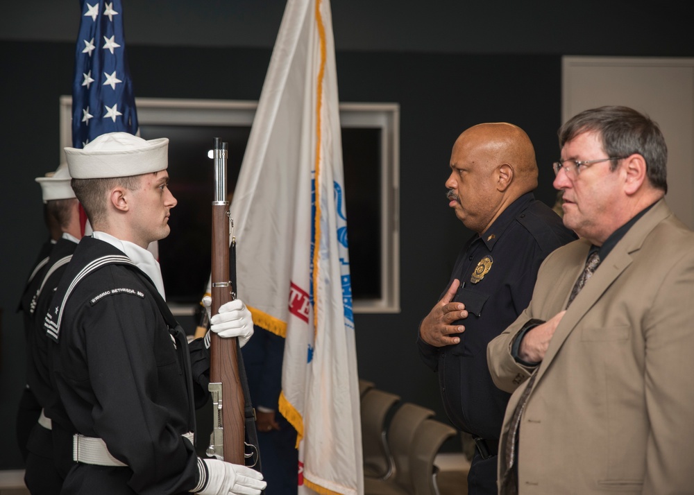 Sgt. Bennett Retirement Held at USO