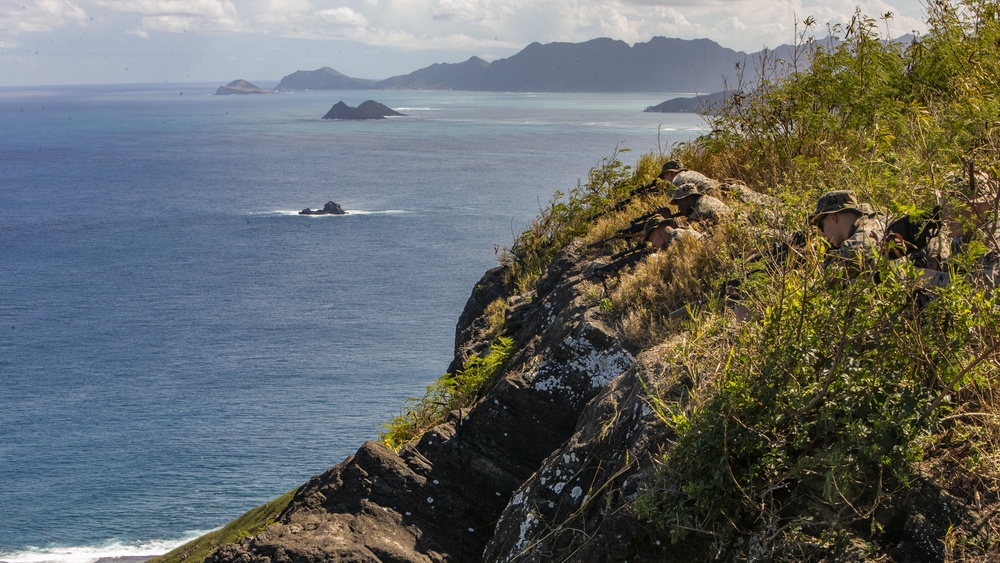 Island Warriors train for the long shot