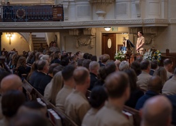 CWA-66 Holds Memorial Service for Senior Chief Petty Officer Shannon M. Kent