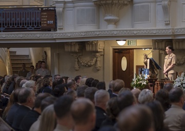 CWA-66 Holds Memorial Service for Senior Chief Petty Officer Shannon M. Kent