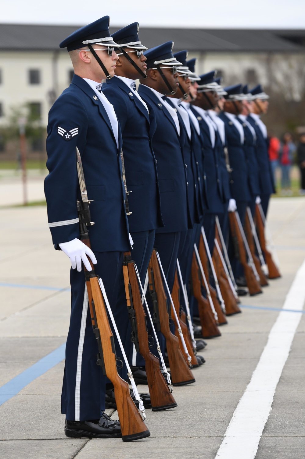 AF Honor Guard Drill Team builds new routine, bonds