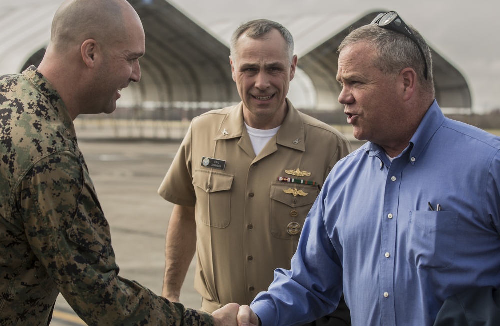 Deputy Assistant Secretary of Defense for Reserve Integration Visits New Orleans