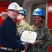 Combat Systems Department Awards-at-Quarters