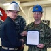 Combat Systems Department Awards-at-Quarters