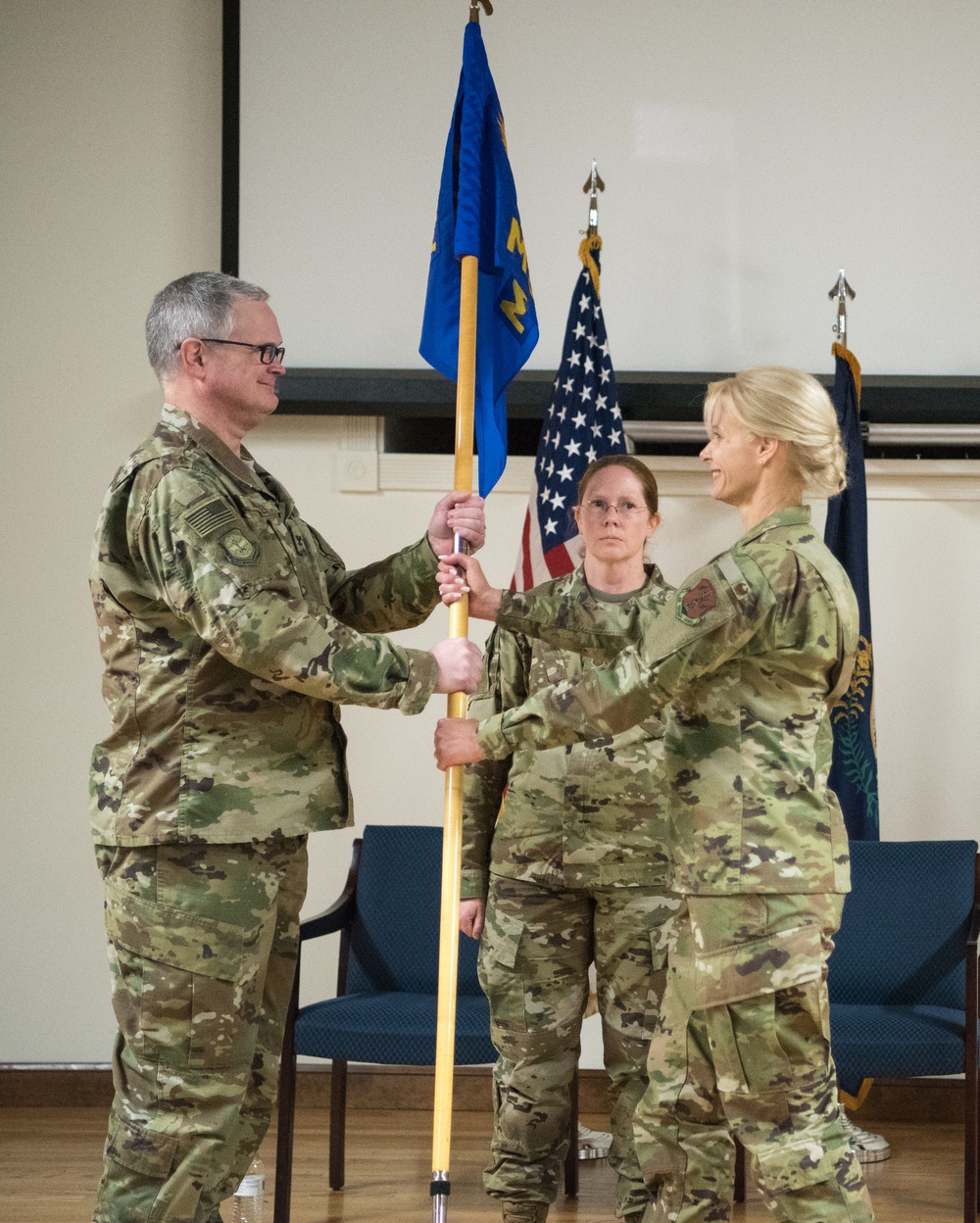 Col. Mary Decker assumes command of 123rd Mission Support Group