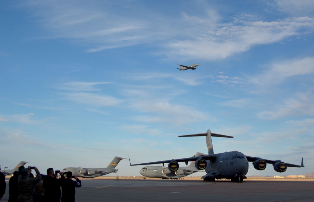 KC-46 arrives for combat training at Altus AFB