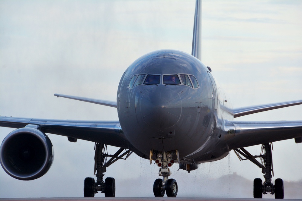 KC-46 arrives for combat training at Altus AFB