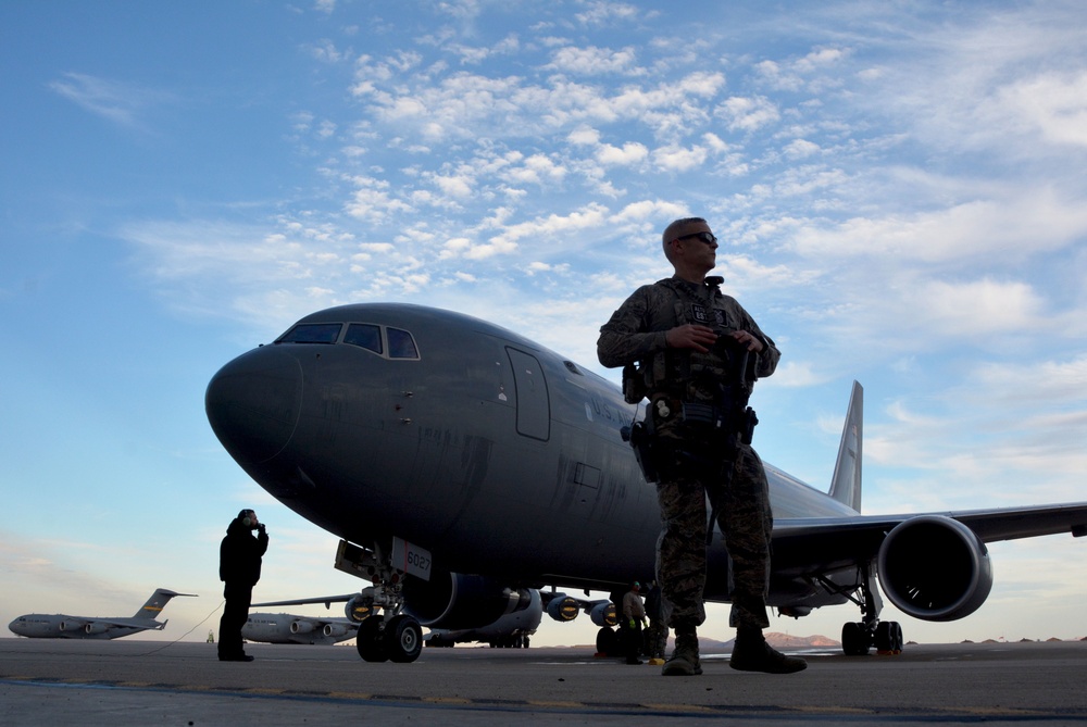 KC-46 arrives for combat training at Altus AFB