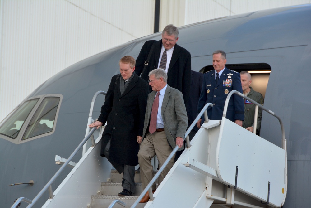 KC-46 arrives for combat training at Altus AFB