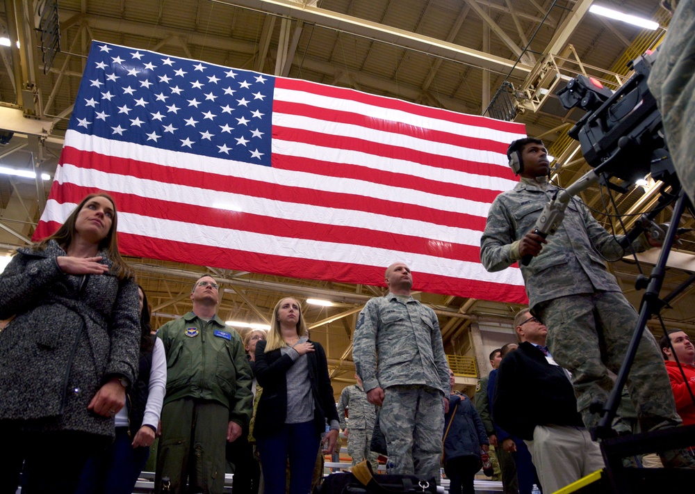 KC-46 arrives for combat training at Altus AFB