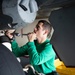 U.S. Sailor installs an infrared pod