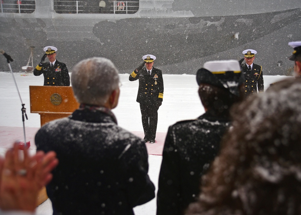 USS Blue Ridge visits Otaru, Japan