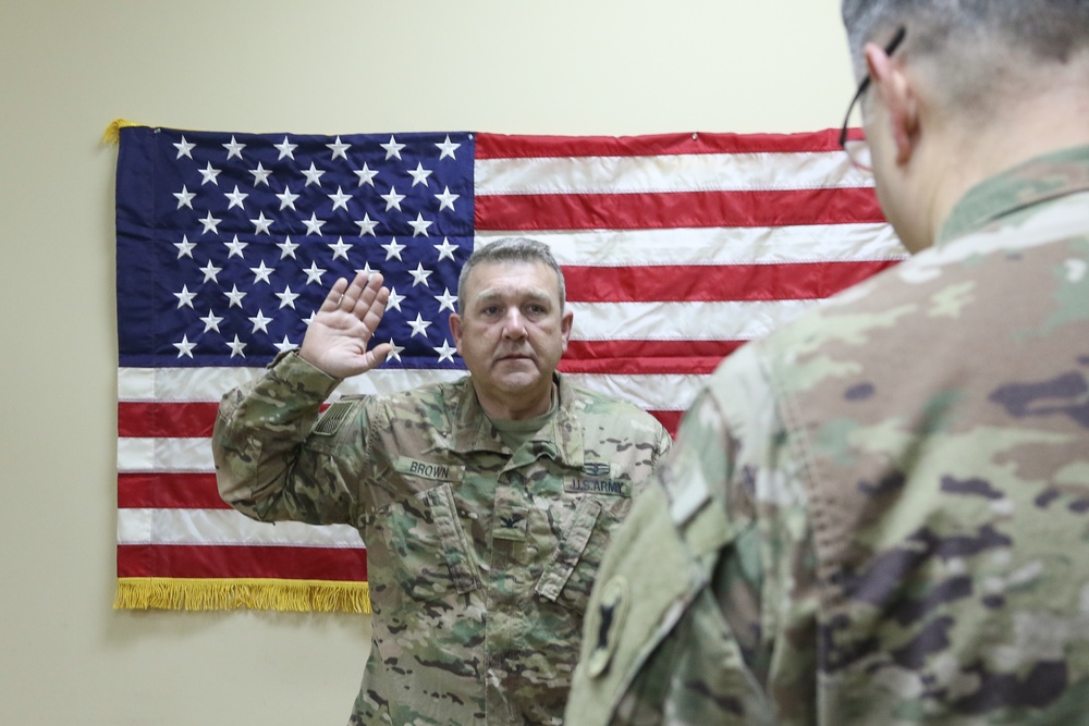 Brown Promoted to Colonel