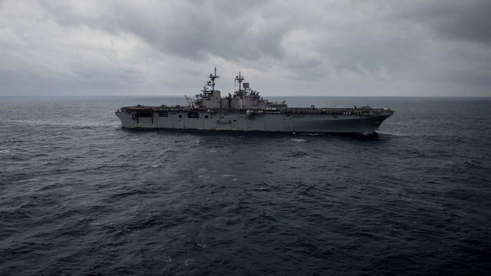 USS Wasp conducts F-35B operations