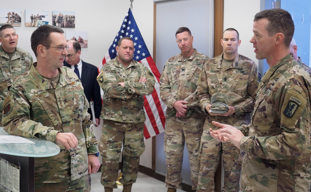 Gen. Lengyel visits Guardsmen in Jordan