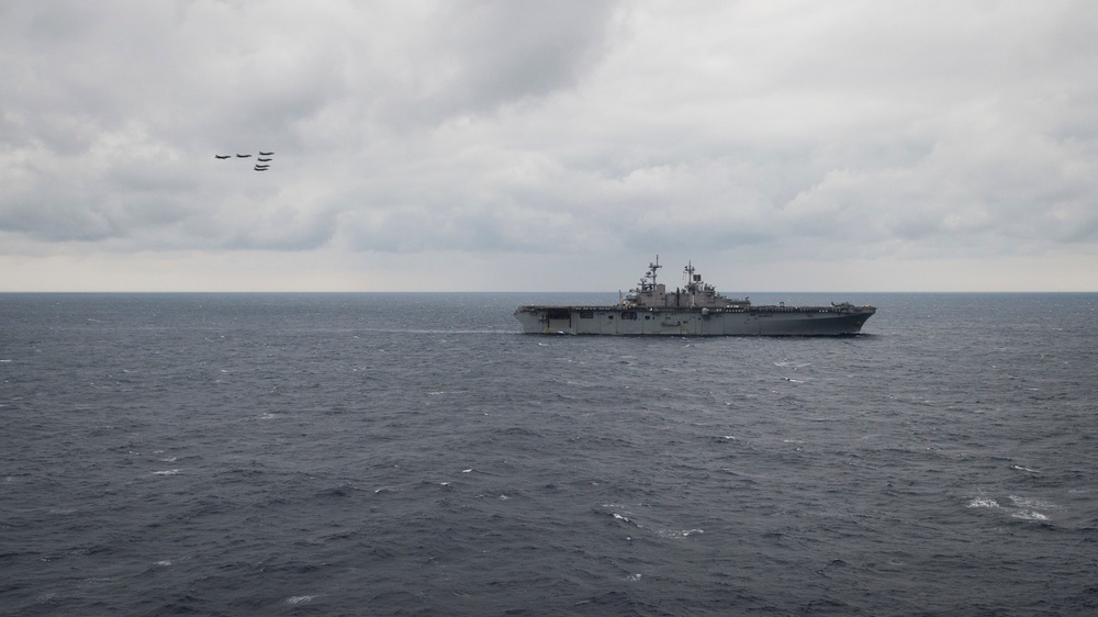 USS Wasp conducts F-35B operations