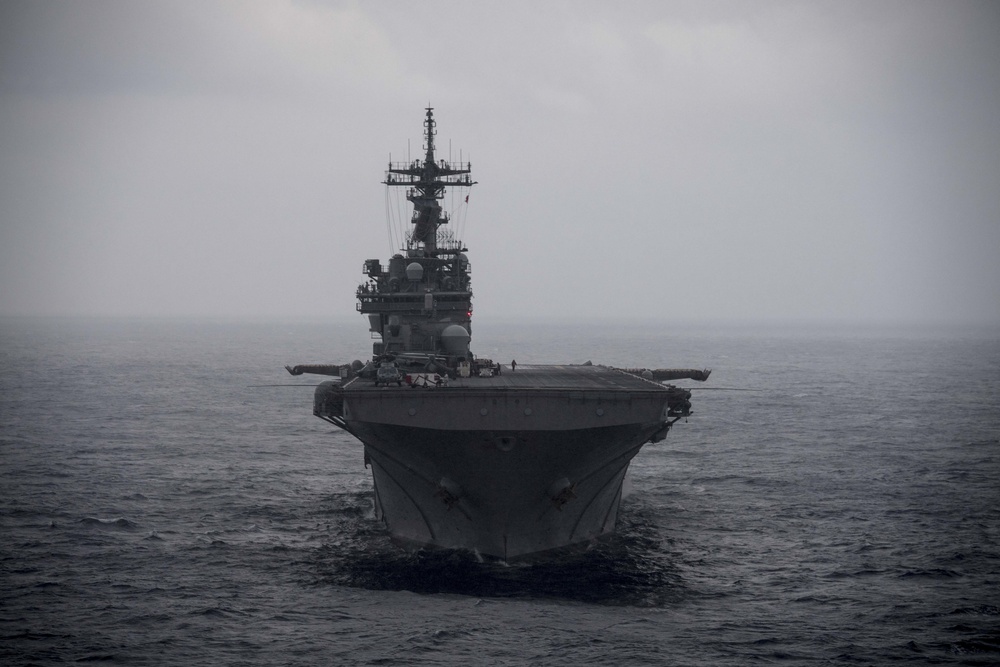 USS Wasp conducts F-35B operations