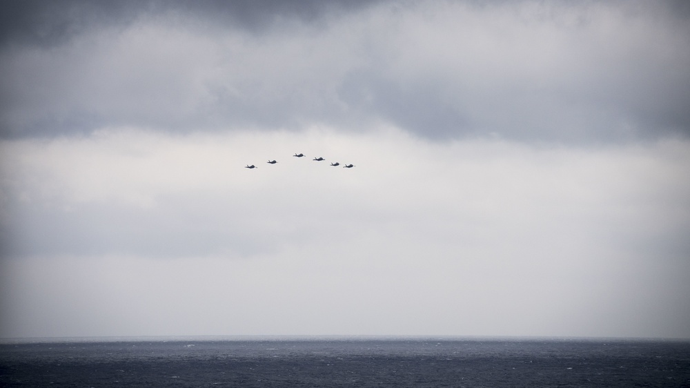 USS Wasp conducts F-35B operations