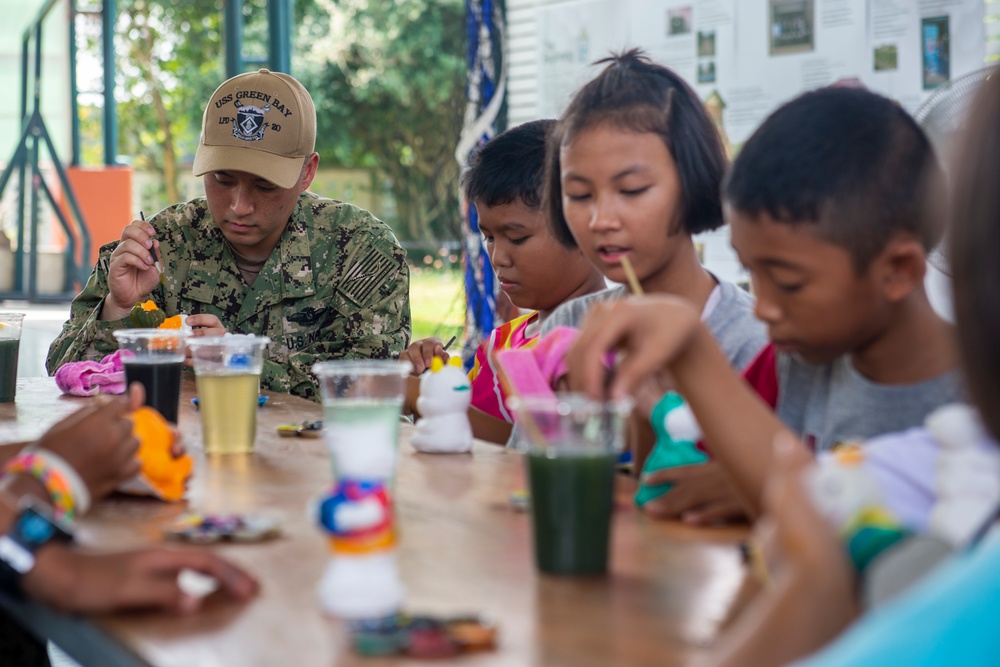 Cobra Gold 19: U.S. Navy, Marines, local children become a family for a day