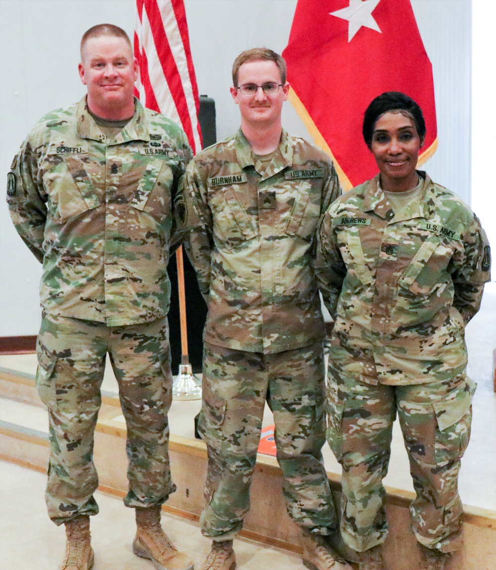 335th Signal Command (T) (P) Soldiers inducted into the NCO Corps