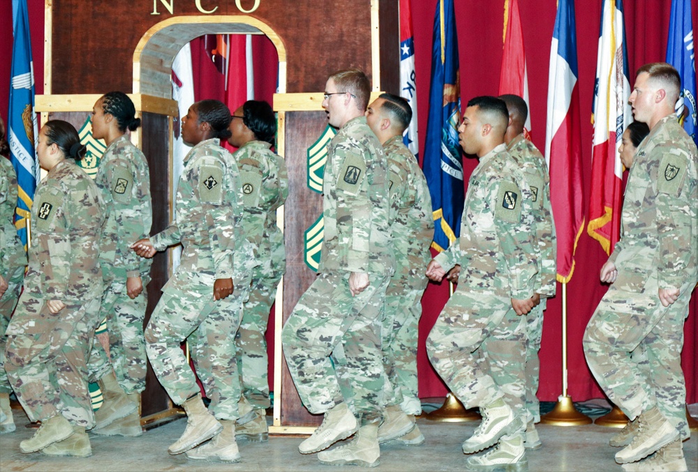 335th Signal Command (T) (P) Soldiers inducted into the NCO Corps