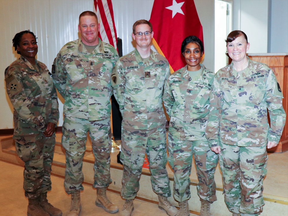 335th Signal Command (T) (P) Soldiers inducted into the NCO Corps