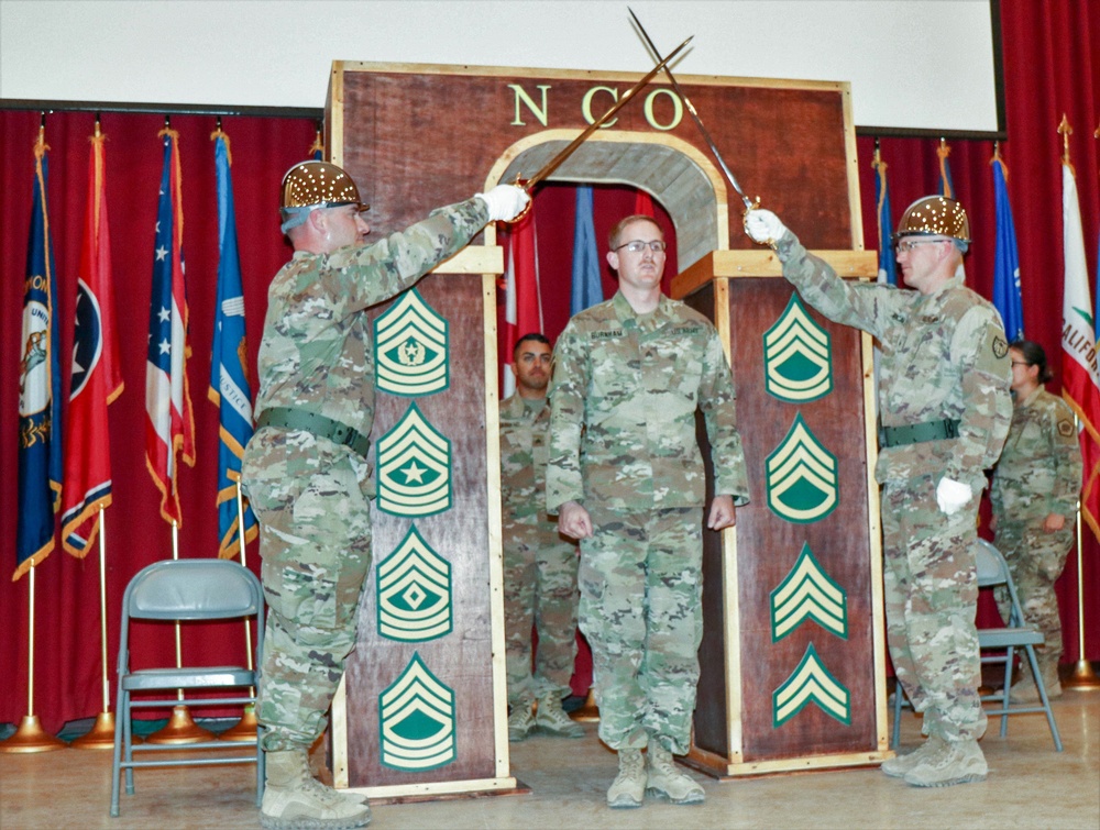 335th Signal Command (T) (P) Soldiers inducted into the NCO Corps