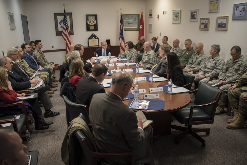 Ohio Governor Mike DeWine visits 179th