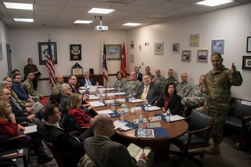 Ohio Governor Mike DeWine visits 179th