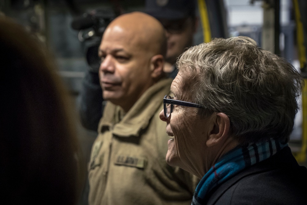 Ohio Governor Mike DeWine visits 179th