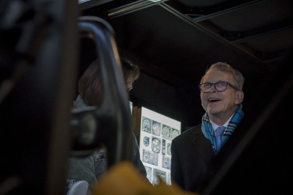 Ohio Governor Mike DeWine visits 179th