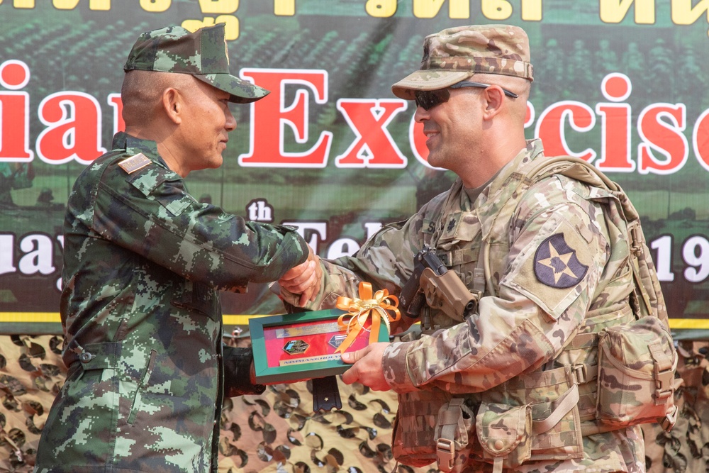 U.S. and Thai armies complete exercise Hanuman Guardian 19