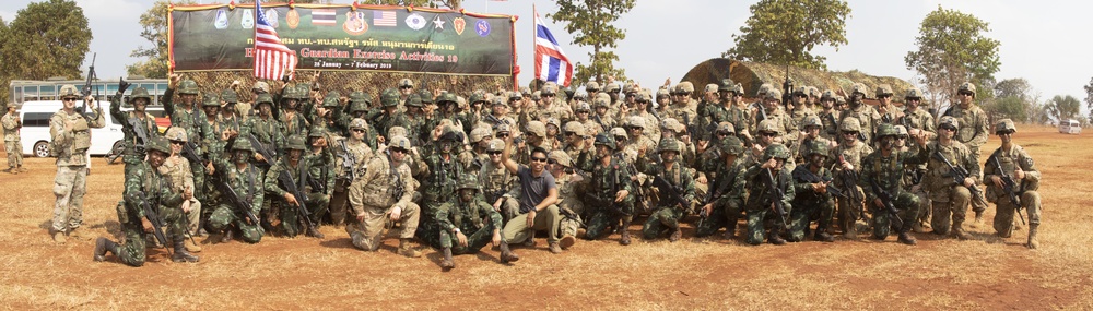 U.S. and Thai armies complete exercise Hanuman Guardian 19