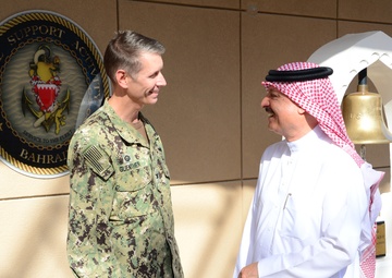 Bahrain's Ministry of Transportation's Acting Undersecretary of Civil Aviation Affairs, Ahmed Ali Al-Nemah, Visits NSA Bahrain