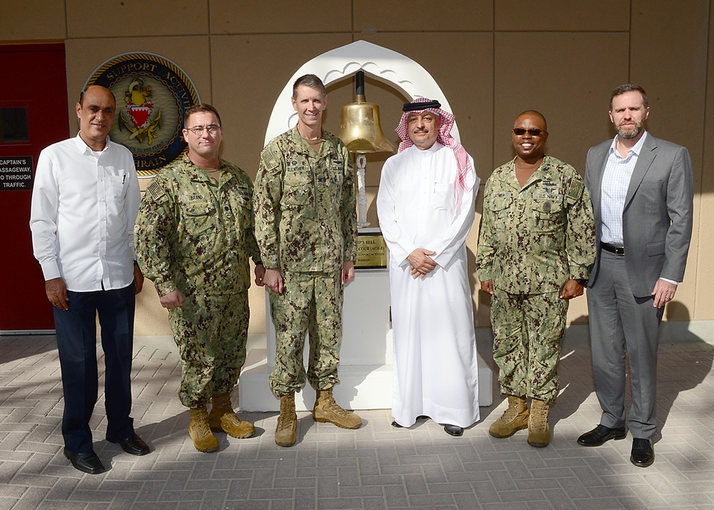 Bahrain's Ministry of Transportation's Acting Undersecretary of Civil Aviation Affairs, Ahmed Ali Al-Nemah, Visits NSA Bahrain