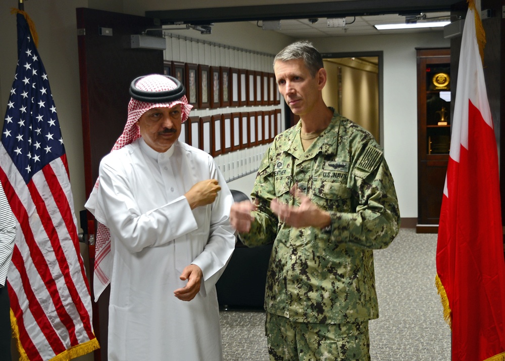 Bahrain's Ministry of Transportation's Acting Undersecretary of Civil Aviation Affairs, Ahmed Ali Al-Nemah, Visits NSA Bahrain