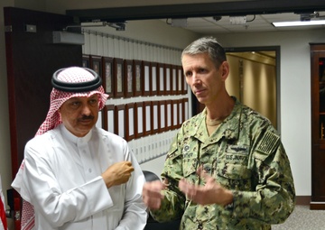 Bahrain's Ministry of Transportation's Acting Undersecretary of Civil Aviation Affairs, Ahmed Ali Al-Nemah, Visits NSA Bahrain