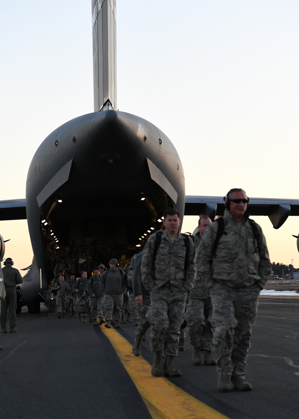 104th Fighter Wing Airmen return from Florida