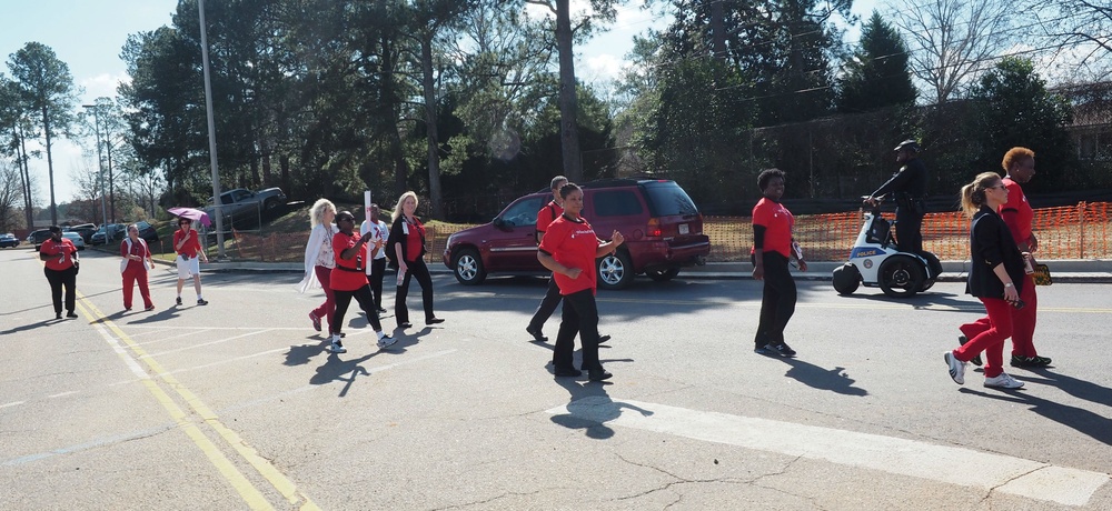 Walking for the heart, healthy living exists with ‘Go Red’ at Columbia VAHCS
