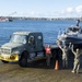 Sailors with CRS 1 Perform Boat Launch Training in San Diego Bay