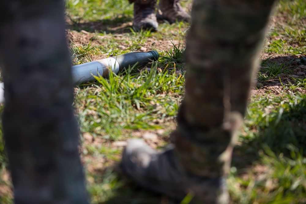 Coalition Forces Conduct Demolition Range, Explosive Ordnance Disposal Training